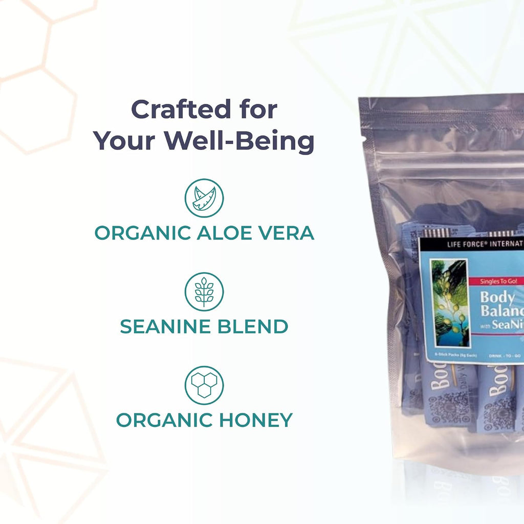 Youngevity Body Balance Sticks - Nutrición Vegetal Marina y Terrestre (8 Sticks)