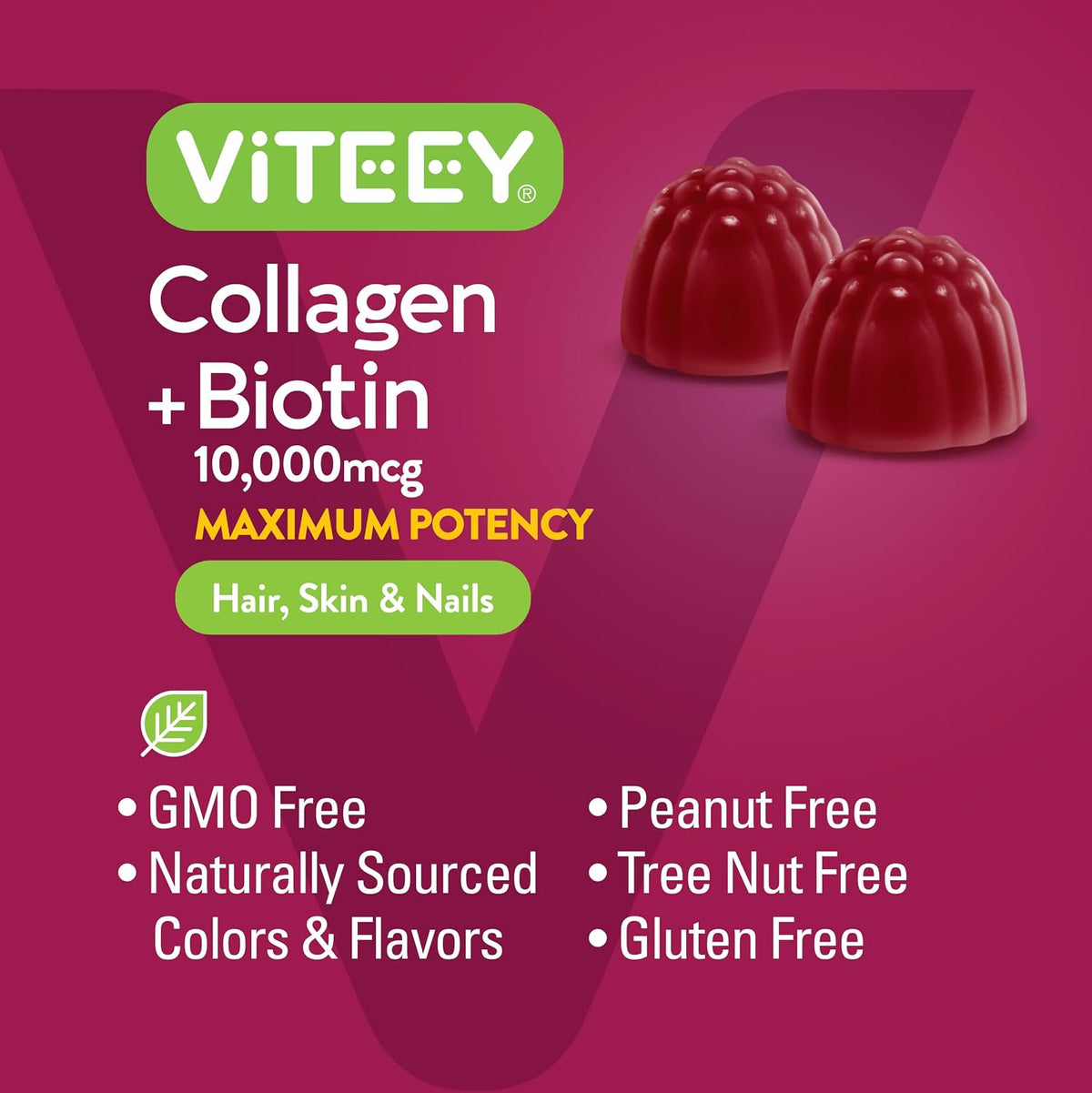 Viteey Gominolas de Colágeno y Biotina – Image 5