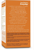 Zahler Multivitamin Metabolism + Apoyo al Control de Peso para Mujeres y Hombres con Hierro, Certificado Kosher, 60 Cápsulas