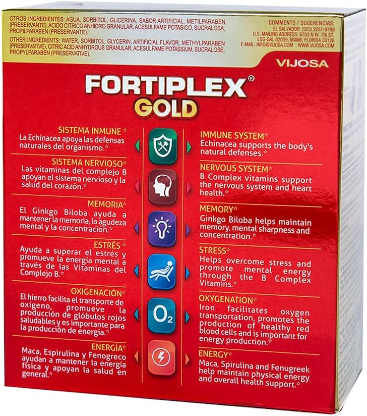Fortiplex Gold de Laboratorios Vijosa