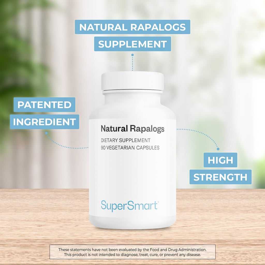 Supersmart Natural Rapalogs Fórmula Avanzada - 90 Cápsulas Vegetarianas