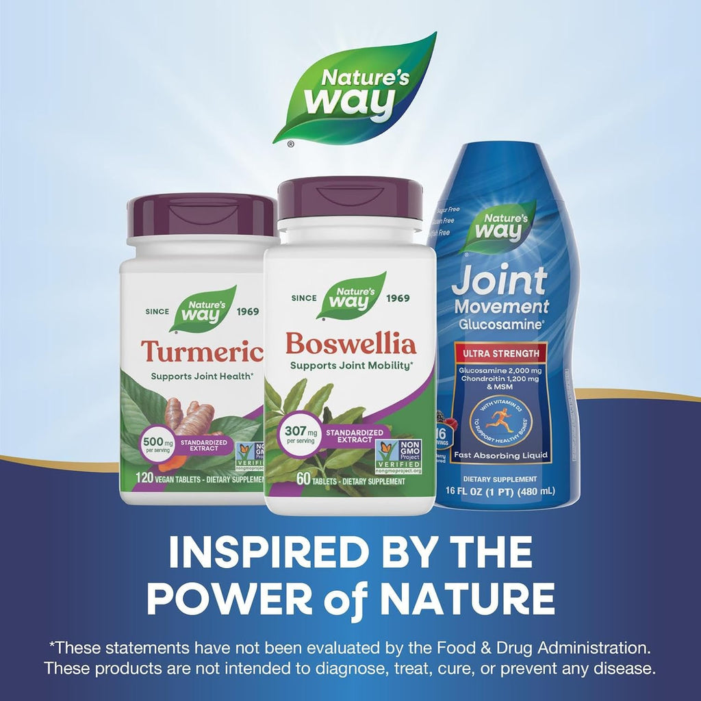 Nature's Way Boswellia Extracto Estandarizado, 60 Cápsulas