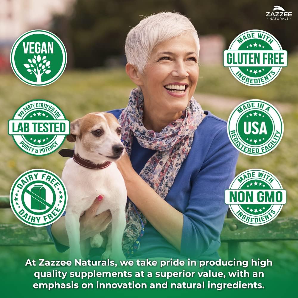 Zazzee Artemisinina de Alta Absorción, 100 mg por Cápsula, 120 Cápsulas Veganas, con 5 mg de BioPerine