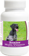 Healthy Breeds German Wirehaired Pointer Senior Dog Multivitamin Tablets 60 Count