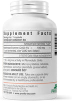 PROVITA Nattoquinasa 2000 FU | 100mg | 60 Cápsulas | Salud Cardiovascular