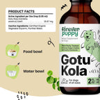 Gotu Kola Drops para Perros - Extracto de Centella Asiática - 60 ml