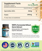Spermidine & Fisetin - 20mg Spermidina 99% + 300mg Fisetina - 30 Cápsulas Veganas