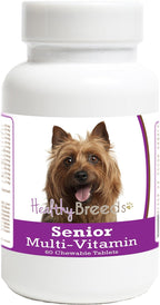 Healthy Breeds Multivitamínico para Perros Mayores Australian Terrier 60 Comprimidos