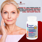 Multivitamínico para Mujeres 50+ – 100 Tabletas, 1 al Día (Pack de 3)