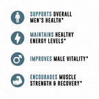 Suplemento de Boro con Tongkat Ali para Hombres - con Vitamina D3 y Zinc Picolinato 30mg - 60 Cápsulas