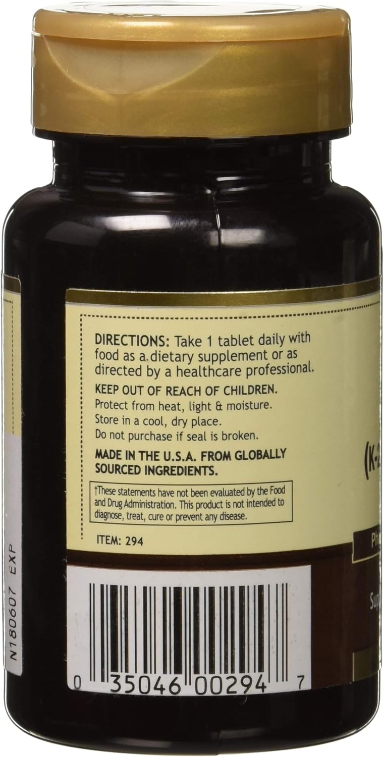 Vitamin K2 (MK7) with Vitamin D3 60 Tablets