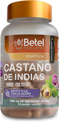 Betel Natural Premium Castaño de Indias 1500 mg para la Circulación