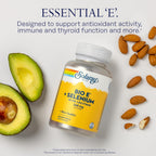 SOLARAY Bio Vitamina E con Selenio - 60 Cápsulas Blandas