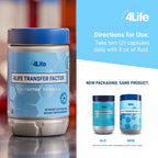 4Life Transfer Factor Tri Factor - Suplemento Inmunológico con Péptidos Bioactivos, 60 Cápsulas Veganas