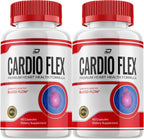 Cardio Flex Healthy Formula - Complemento Alimenticio para la Salud Cardíaca (2 Paquetes, 120 Cápsulas)