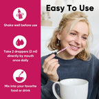 5-in-1 Vitamin D3 K2 Drops - 10000 UI D3 y 200 mcg K2 (MK-7) con Magnesio, Zinc y MCT Oil