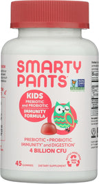 SmartyPants Kids Probiotic Complete, Fresa Crema, 45 gominolas