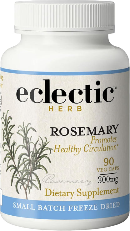 Eclectic Herb - Cápsulas de Romero | 90 – Vegano: apto para dietas basadas en plantas. – Image 1