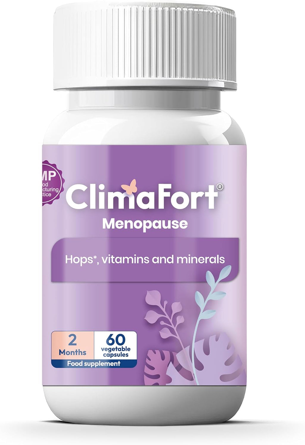 Climafort – Suplemento para la Menopausia, 60 Cápsulas (2 Meses)