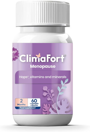 Climafort – Suplemento para la Menopausia, – Vitamina D y calcio (aunque el calcio no está presente en Climafort, – Image 1