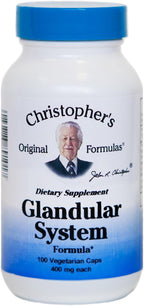 Dr. Christopher's Formula Glandular System, 100 Cápsulas