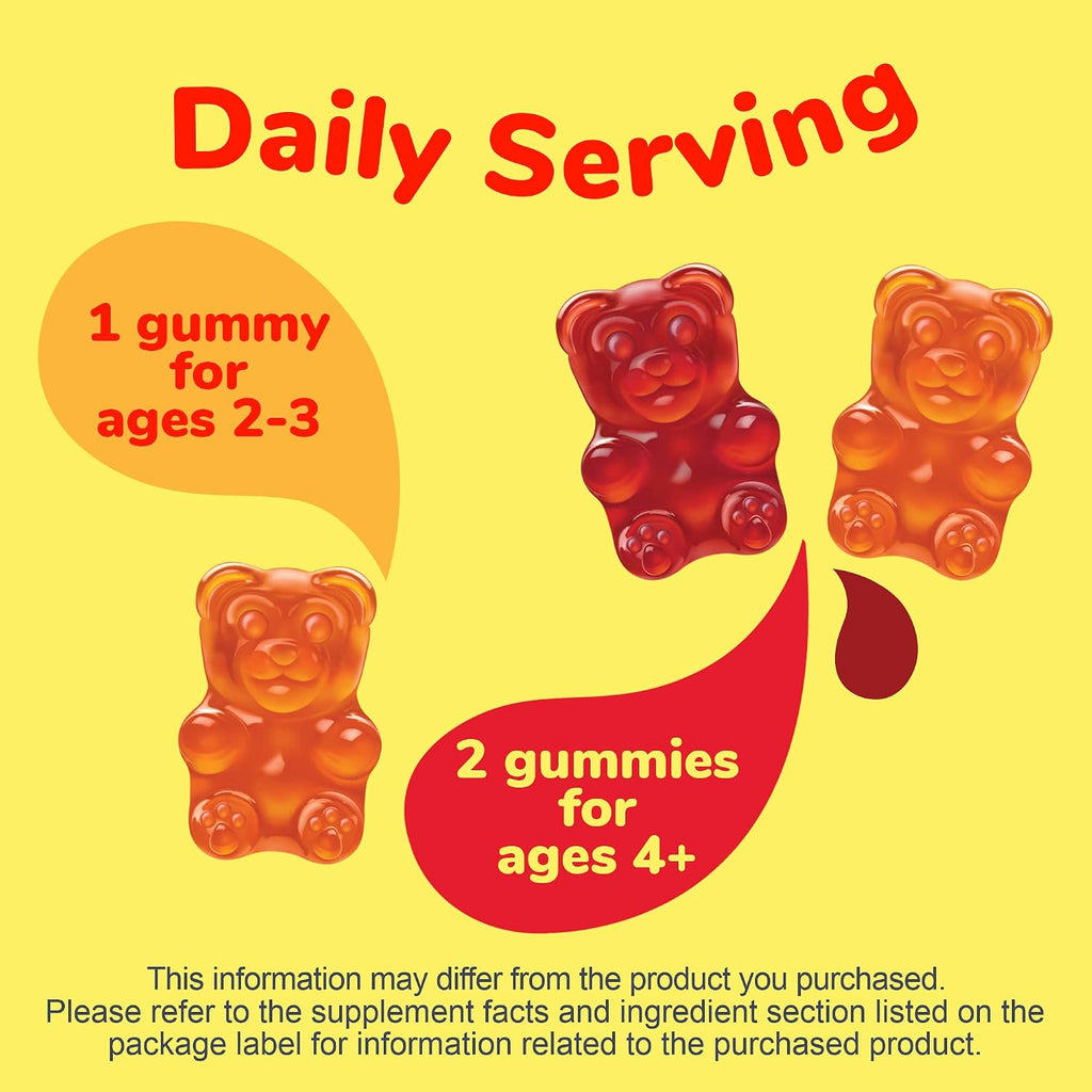 L'il Critters Gomitas Inmune C Plus Zinc y Vitamina D - 60 gomitas