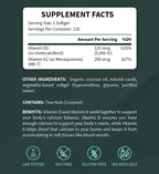 Good Friends Health - Vitamina D3 5000 UI + Vitamina K2 200 mcg - 120 Cápsulas Blandas Vegetales