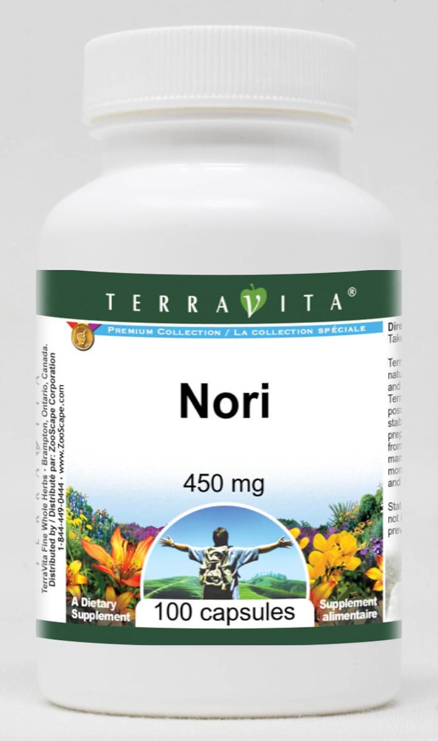 Nori - 450 mg (100 Cápsulas) - Terravita