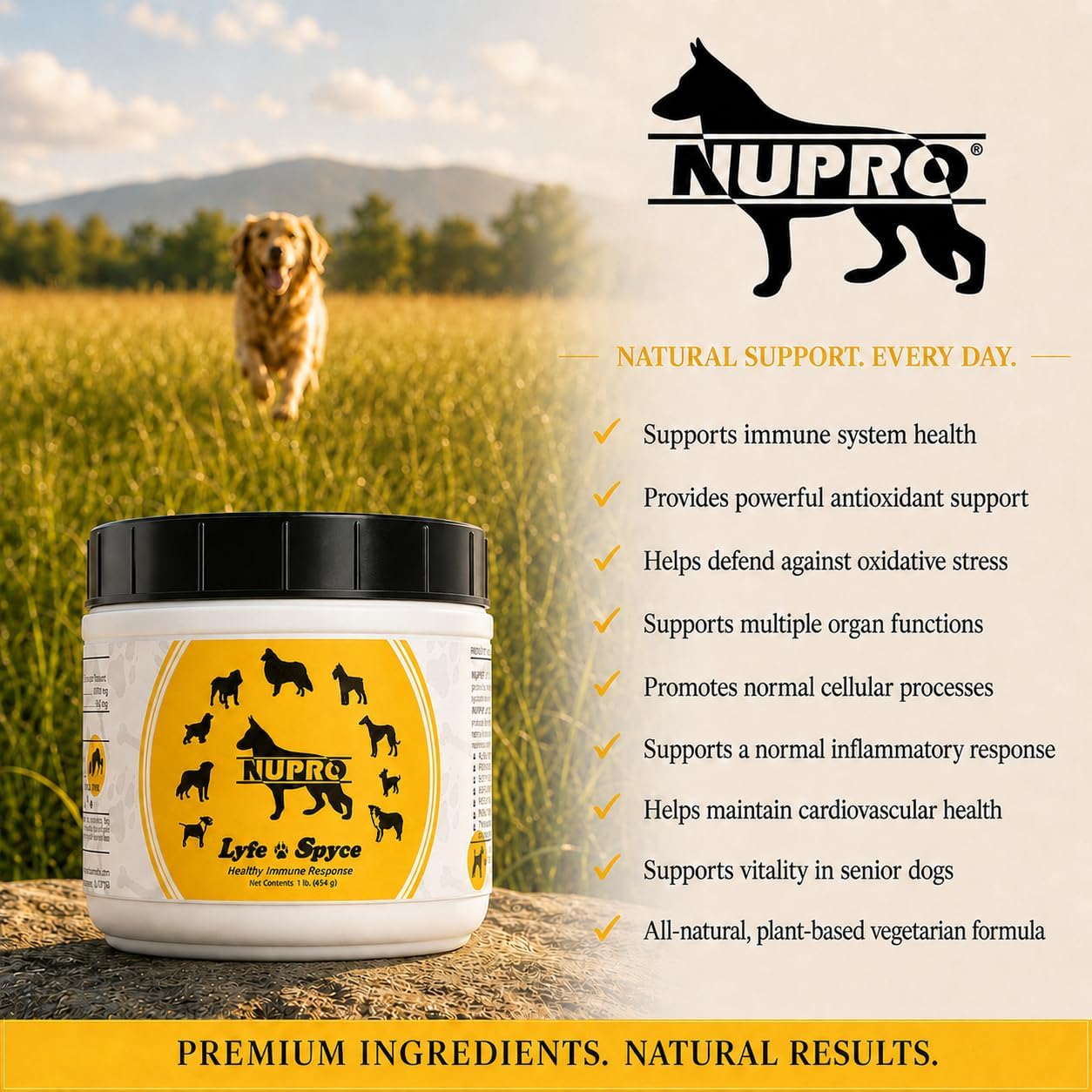 Nupro Lyfe Spyce Respuesta Inmunitaria Saludable - 454 g