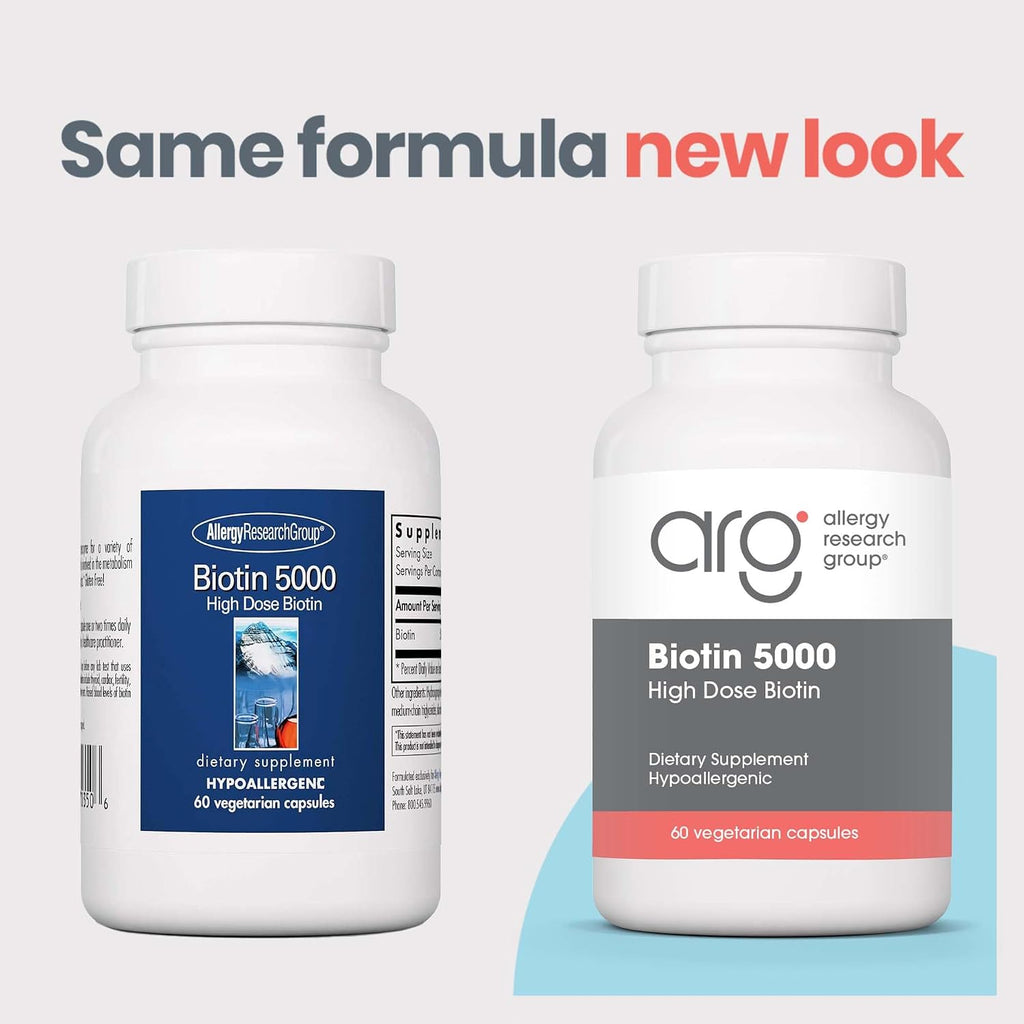 ARG Biotina 5000 (5000 mcg)