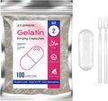 Cápsulas de gelatina vacías tamaño 2 - 100 unidades - ATLEMISME