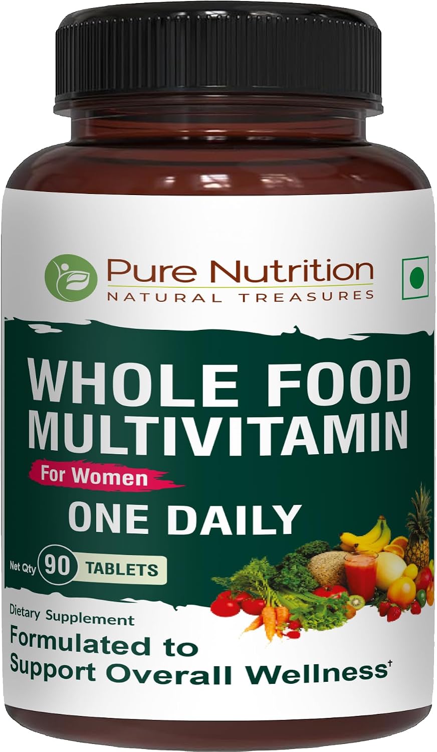 Pure Nutrition Multivitamínico Integral para Mujeres – 60 Comprimidos Veganos
