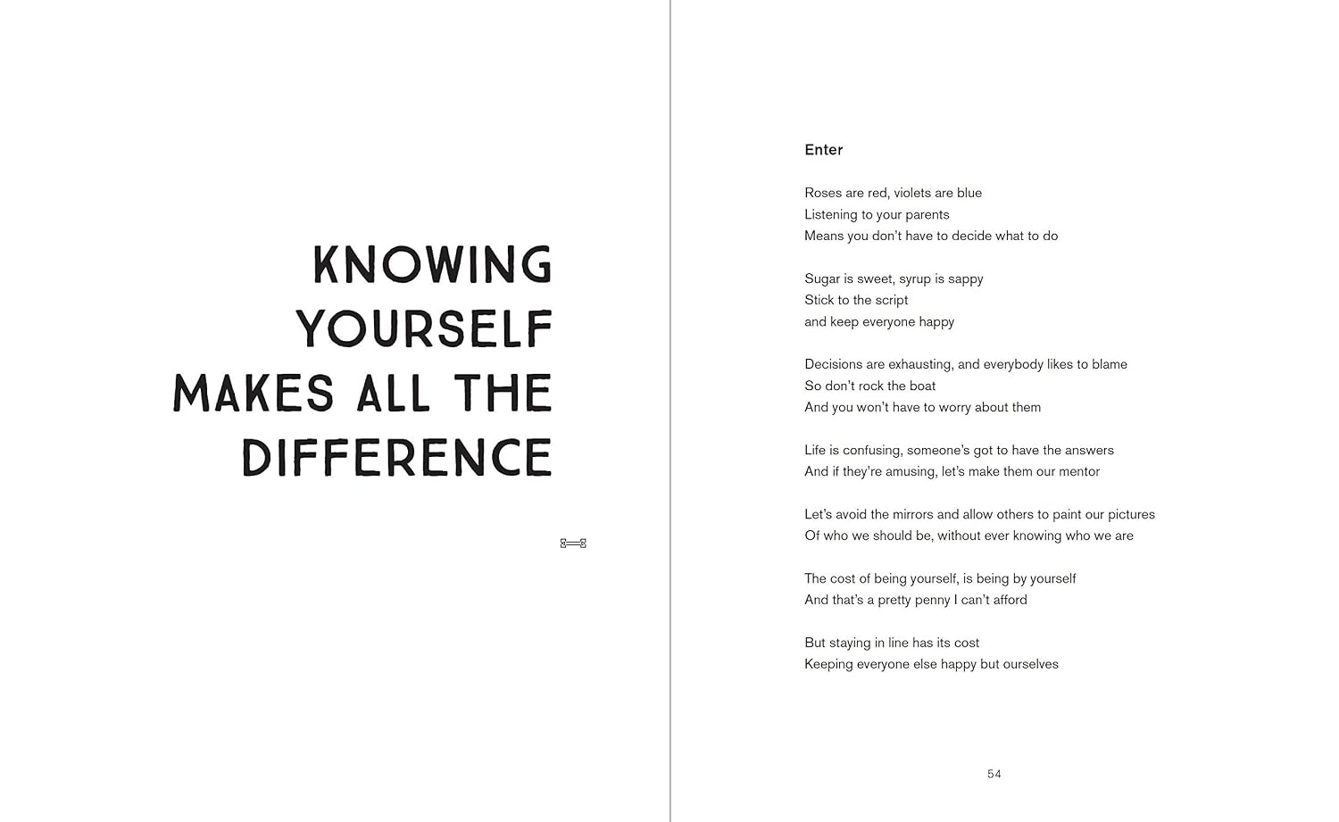 Things No One Else Can Teach Us