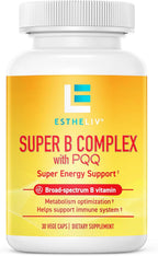 ESTHELIV® Super B Complex con PQQ - 60 Cápsulas Vegetales