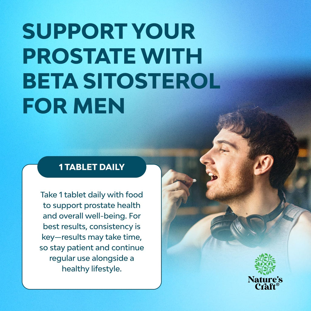 Complejo de Esteroles Vegetales con Beta-Sitosterol - 500 mg de Beta-Sitosterol y Esteroles - Suplemento para la Salud del Corrobón y la Próstata - 30 Cápsulas