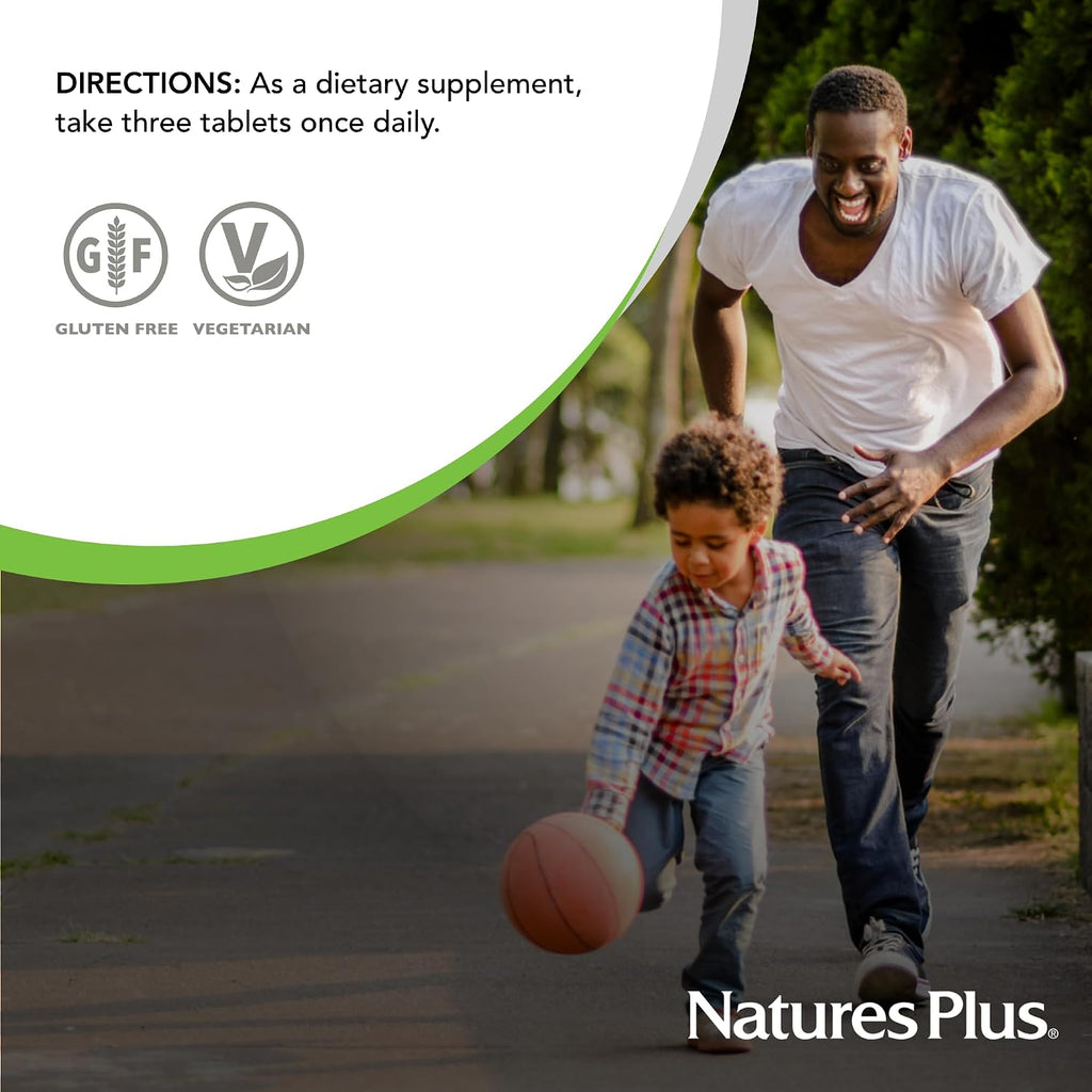 NaturesPlus Source of Life GOLD Chewables - 90 Comprimidos Vegetarianos - Sabor Fruta Tropical - Multivitamínico de Alimentos Integrales - Sin Gluten