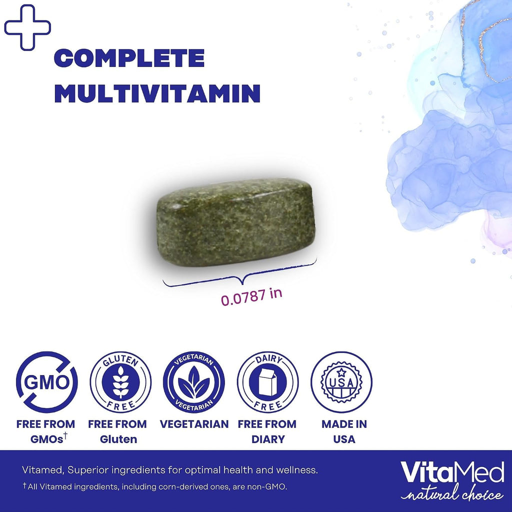 Vita Forte Multivitamínico Vegano con Probióticos y Enzimas Digestivas – 60 Comprimidos