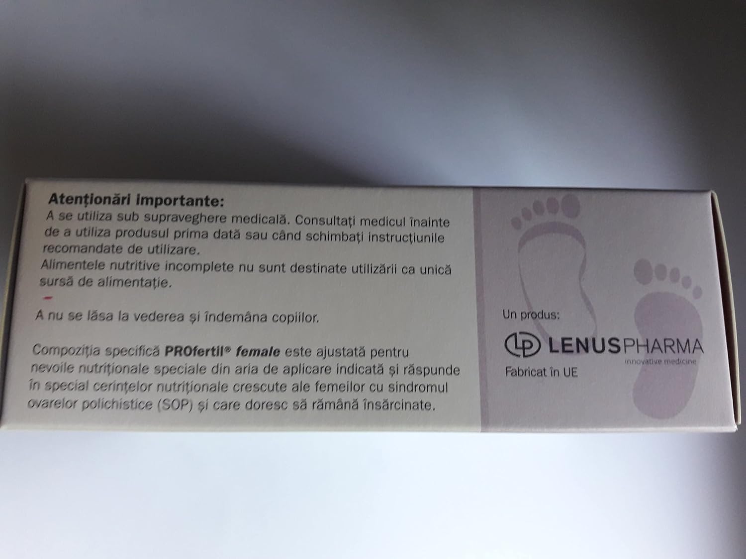 Lenus Pharma Complemento Prenatal para Mujeres, 56 Cápsulas