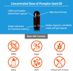 Sanhelios Curbita Aceite de Semilla de Calabaza 1000 mg - Complemento para el Bienestar Urinario - 60 Cápsulas (2 Unidades)
