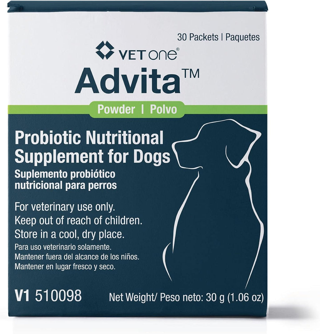 VetOne Advita Suplemento Probiótico para Perros - 30 Sobres