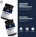 Extracto de Albaricoque, 1000 mg, 120 Cápsulas Veganas (No Transgénico)