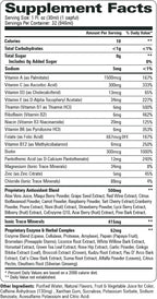 Liquid Vitamin Turbo Power Plus: 47 Vitaminas, Enzimas, Vitamina D3, A, C y Zinc | Multivitamínico Líquido