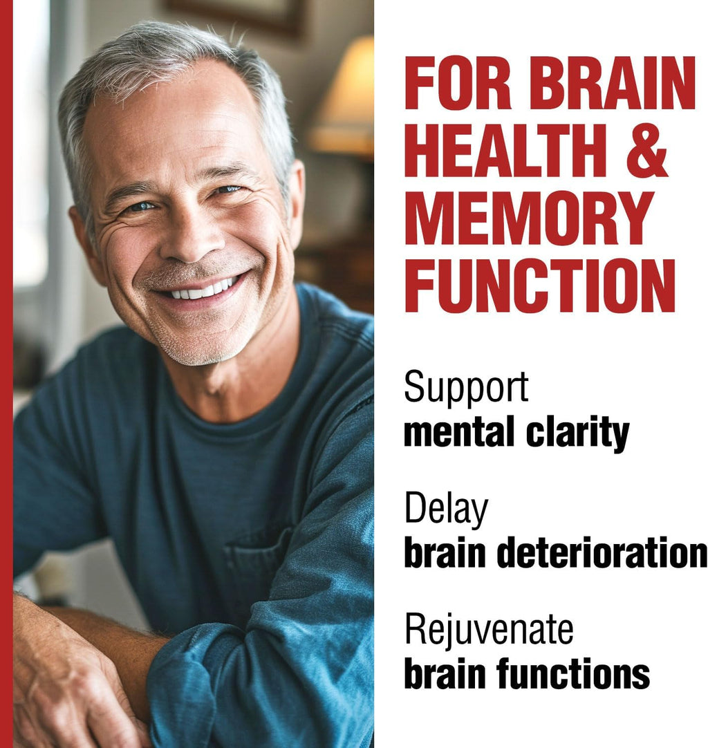 LABO Nutrition NeuroREGAIN - Plasmalógeno de Vieira para la Función Cognitiva (3 uds)