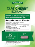 Nature's Truth Ultra Tart Cherry 1200 mg - 180 Cápsulas (2 Envases de 90)