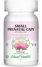 Maxi Health Vitaminas Prenatales con Metilfolato - 60 Cápsulas
