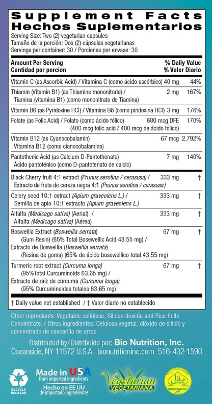 Bio Nutrition Urilow, 60 Cápsulas Vegetales – Image 5