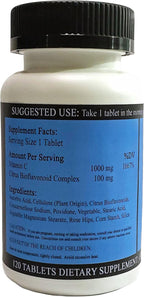 Vitamin C for Immune Support | Vitamin C with Bioflavonoids, 1000 mg, 120 Tablets | Immune Support | Vascular Support | Collagen Support