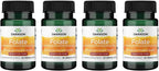 Swanson Folato (Ácido 5-Metiltetrahidrofólico) 400 mcg 30 Cápsulas Veganas (Paquete de 4)