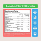 NutraChamps Complejo de Vitaminas B Orgánico para Niños – Gotas Líquidas con Sabor a Bayas (120 porciones)