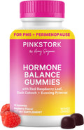 Pink Stork Gominolas de Equilibrio Hormonal para Mujeres – Apoyo para PMS, Menopausia y Premenopausia – 60 Gominolas Veganas